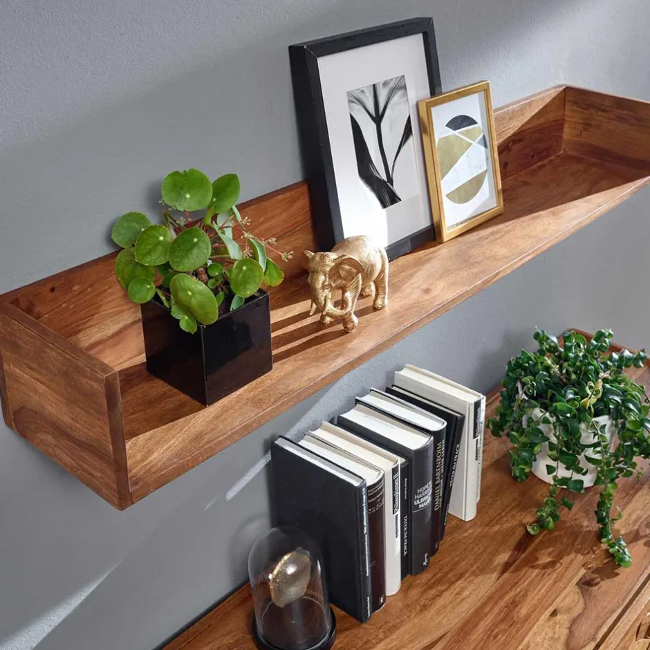 Massivholzregale|Wandregale*Pharao24 Massivholzregal Rumion