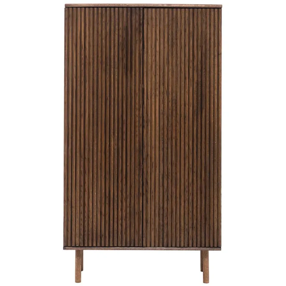 Pharao24 Massivholzschrank Albin> Vitrinenschrank|Wohnzimmervitrinen