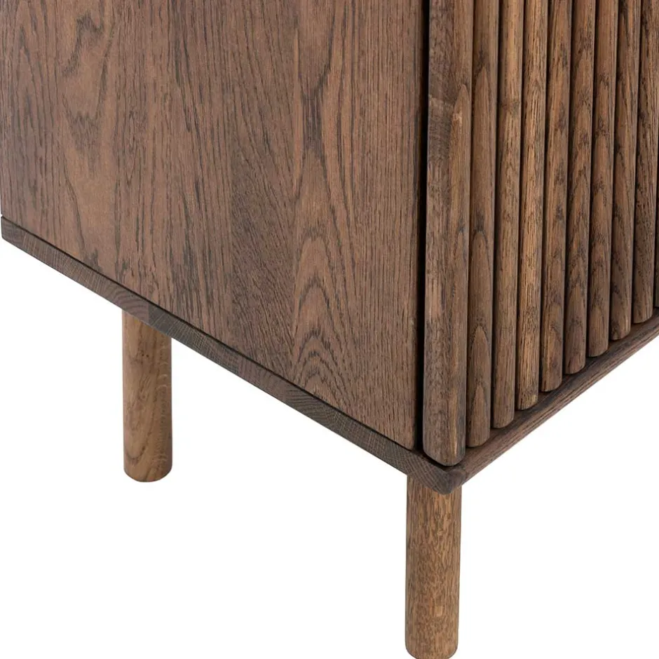 Pharao24 Massivholzschrank Albin> Vitrinenschrank|Wohnzimmervitrinen