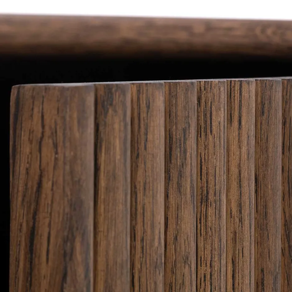 Pharao24 Massivholzschrank Albin> Vitrinenschrank|Wohnzimmervitrinen