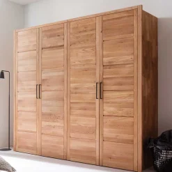 Massivholz Kleiderschränke*Pharao24 Massivholzschrank Schlafzimmer Zeus