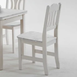 Küchenstühle|Esszimmerstühle*Pharao24 Massivholzstuhl Floressa