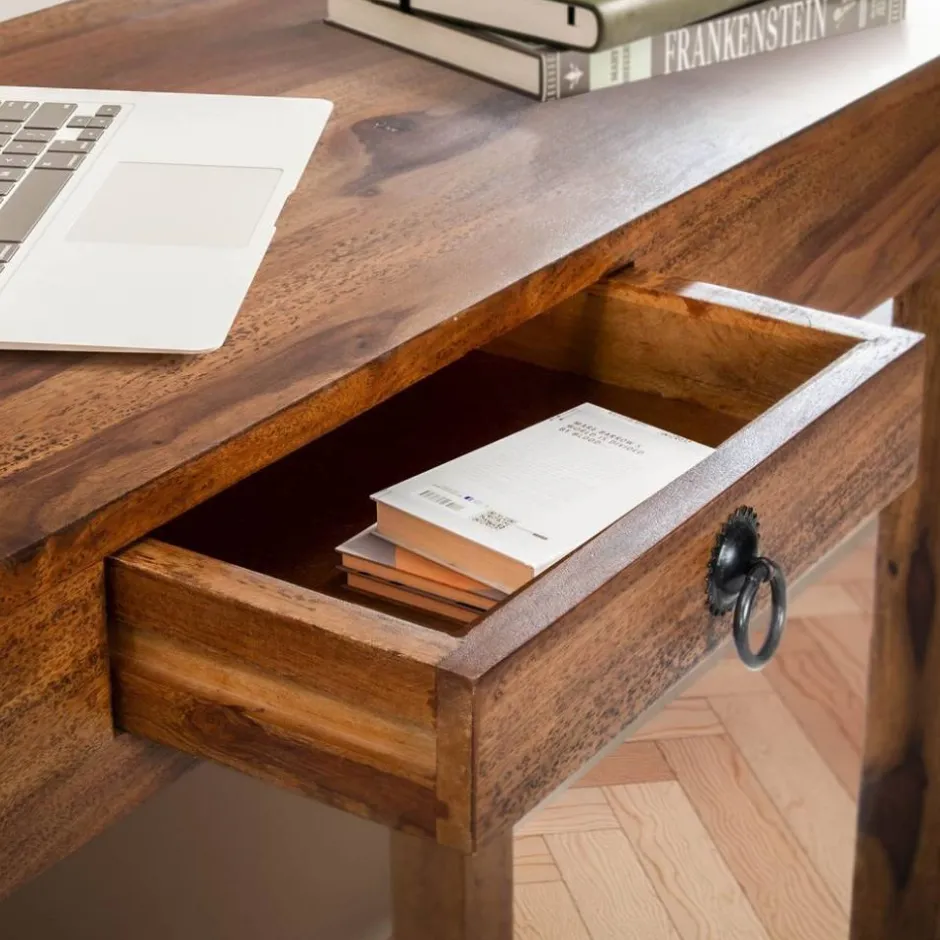 Pharao24 Massivholztisch Camille> Computertische|Jugendschreibtische