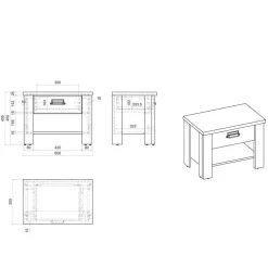 Schlafzimmer Sets*Pharao24 Möbel für Schlafzimmer Studiana