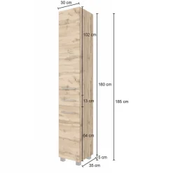 Badmöbel Sets*Pharao24 Möbel Komplettset Vidorella