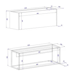 Pharao24 Möbel Set mit Schreibtisch Rascian><noscript><img width=