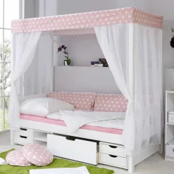 Funktionsbetten|Schubkastenbetten*Pharao24 Mädchen Bett Rodysa