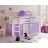 Pharao24 Mädchen Hochbett Lisa>Kinder Kinderbetten|Kinderhochbetten
