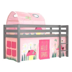 Kinderhochbetten|Kinderbetten*Pharao24 Mädchen Hochbett Sorasa