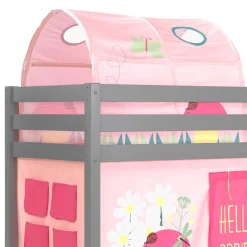 Kinderhochbetten|Kinderbetten*Pharao24 Mädchen Hochbett Sorasa