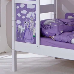 Kinderbetten|Spielbetten*Pharao24 Mädchen Kinderbett Nelson