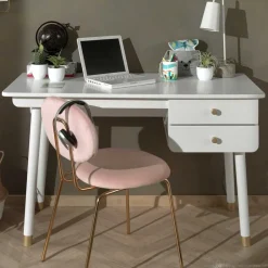 Pharao24 Mädchen Schreibtisch Canjan>Kinder Computertische|Jugendschreibtische