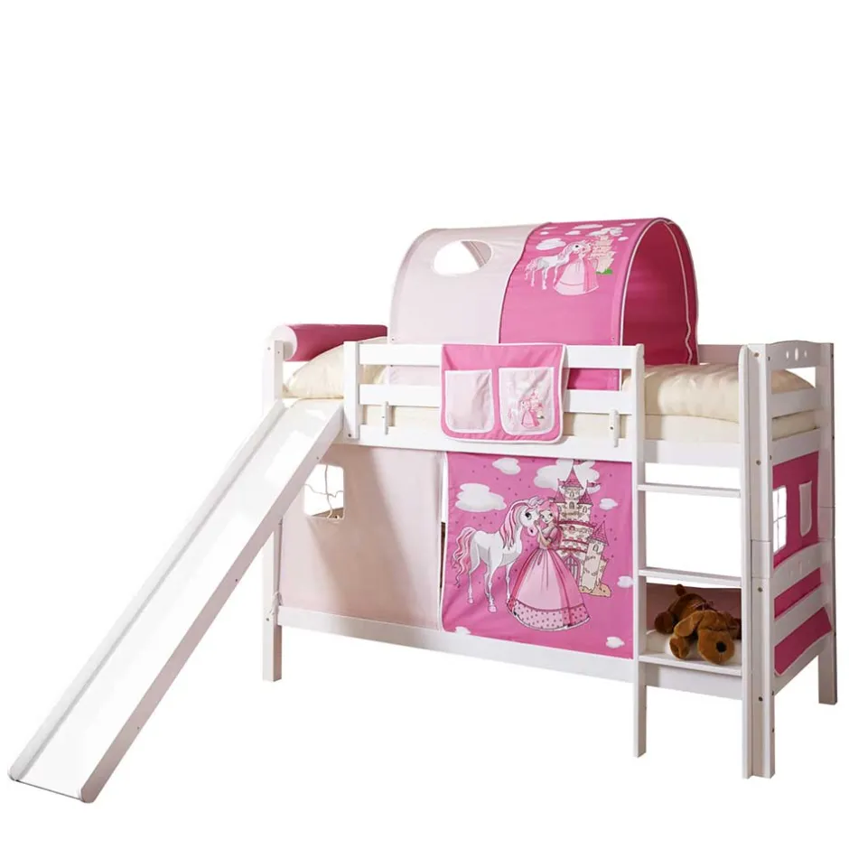 Pharao24 Mädchen Spielbett Yesma>Kinder Kinderbetten|Etagenbetten