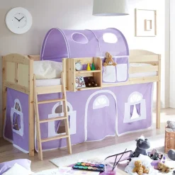 Kinderhochbetten|Kinderbetten*Pharao24 Mädchenbett Keuna