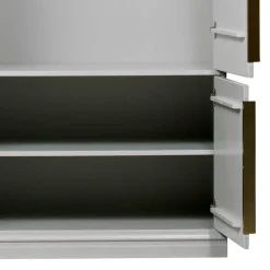 Massivholz Schränke|Drehtürenschränke*Pharao24 Mehrzweckschrank Purista