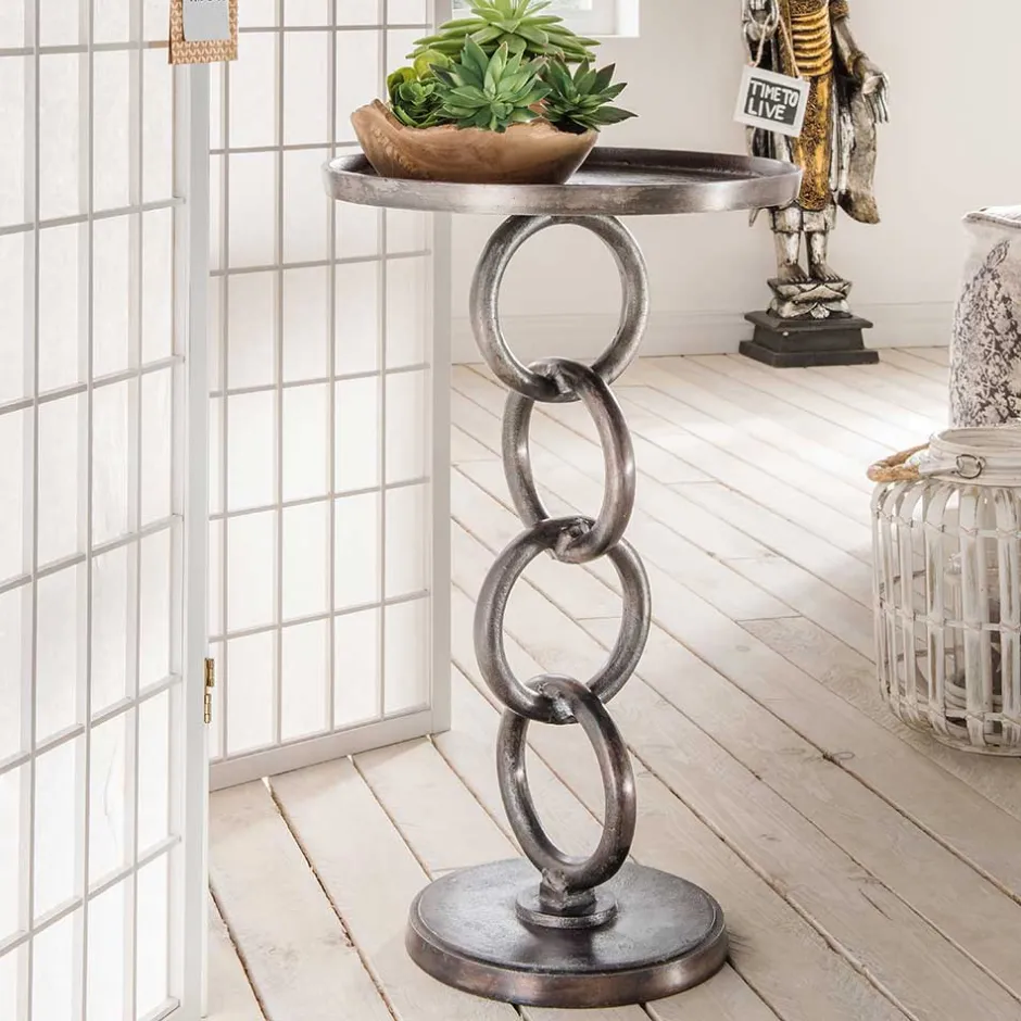 Pharao24 Metall Beistelltisch Clusego> Beistelltische|Telefontische