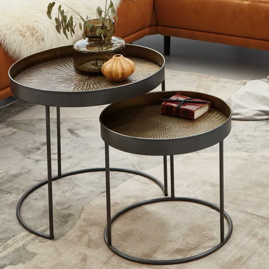 Pharao24 Metall Beistelltische Malisha> Beistelltische