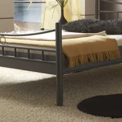 Jugendbetten|Einzelbetten*Pharao24 Metall Bettgestell Sina