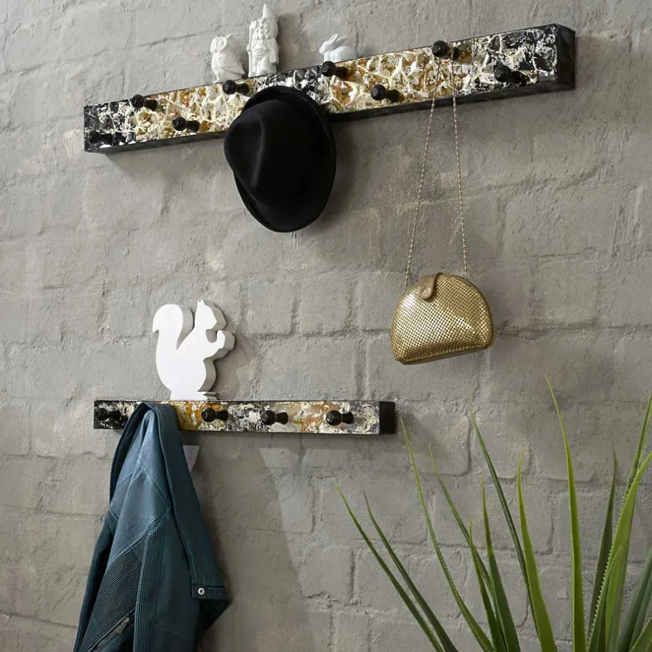 Wandgarderoben|Garderobenleisten*Pharao24 Metall Garderobenleiste Sambia