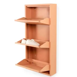 Schuhschränke|Schuhkipper*Pharao24 Metall Garderobenschuhschrank Veressa