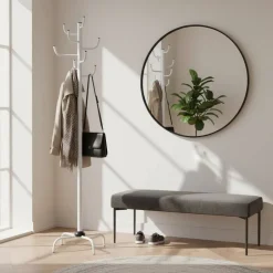 Pharao24 Metall Garderobenständer Lex> Kleiderständer