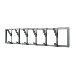 Wandgarderoben|Garderobenleisten*Pharao24 Metall Hängegarderobe Adelisa