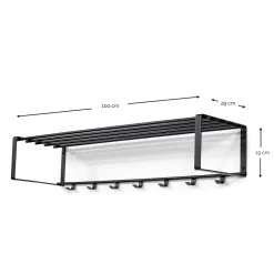 Pharao24 Metall Hängegarderobe Flurinia><noscript><img width=