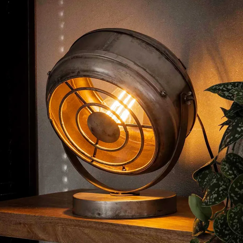 Lampen Und Leuchten*Pharao24 Metall Tischlampe Lennilia