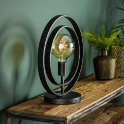 Pharao24 Metall Tischleuchte Markos> Lampen Und Leuchten