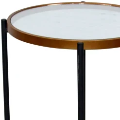 Telefontische|Glastische*Pharao24 Metall und Glas Tisch Zytona