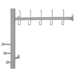 Pharao24 Metall Wandgarderobenleiste Havanna> Wandgarderoben