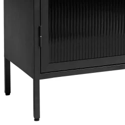 Vitrinenschrank|Stauraumvitrinen*Pharao24 Metall Wohnzimmervitrine Famos