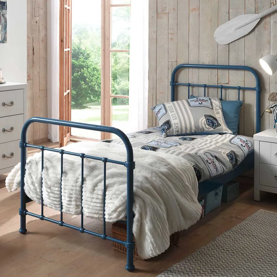 Kinderbetten*Pharao24 Metallbett Leane