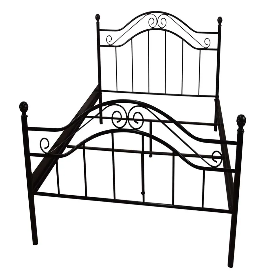 Einzelbetten|Metallbetten*Pharao24 Metallbett Teromaso