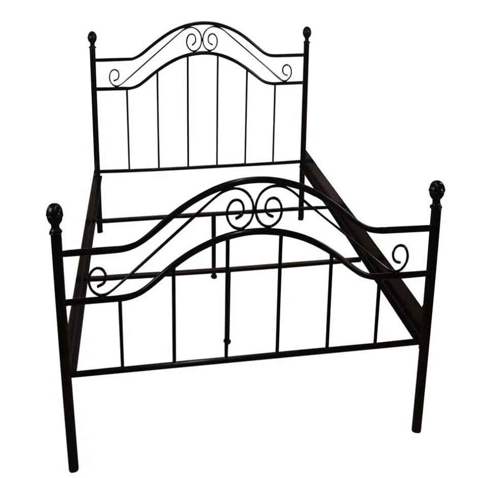 Einzelbetten|Metallbetten*Pharao24 Metallbett Teromaso