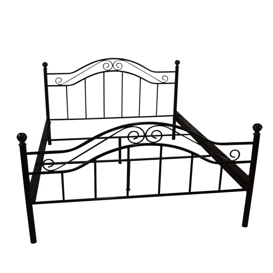 Einzelbetten|Metallbetten*Pharao24 Metallbett Teromaso