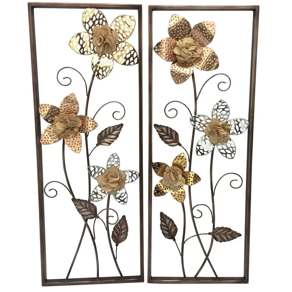 Wandbilder*Pharao24 Metallbild Set Havilano