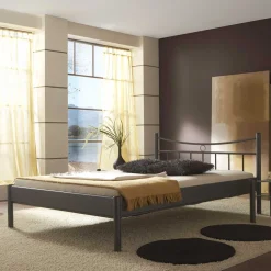 Jugendbetten|Doppelbetten*Pharao24 Metallrahmen Bett Sina II