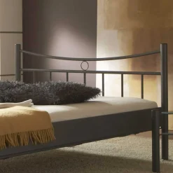 Jugendbetten|Doppelbetten*Pharao24 Metallrahmen Bett Sina II