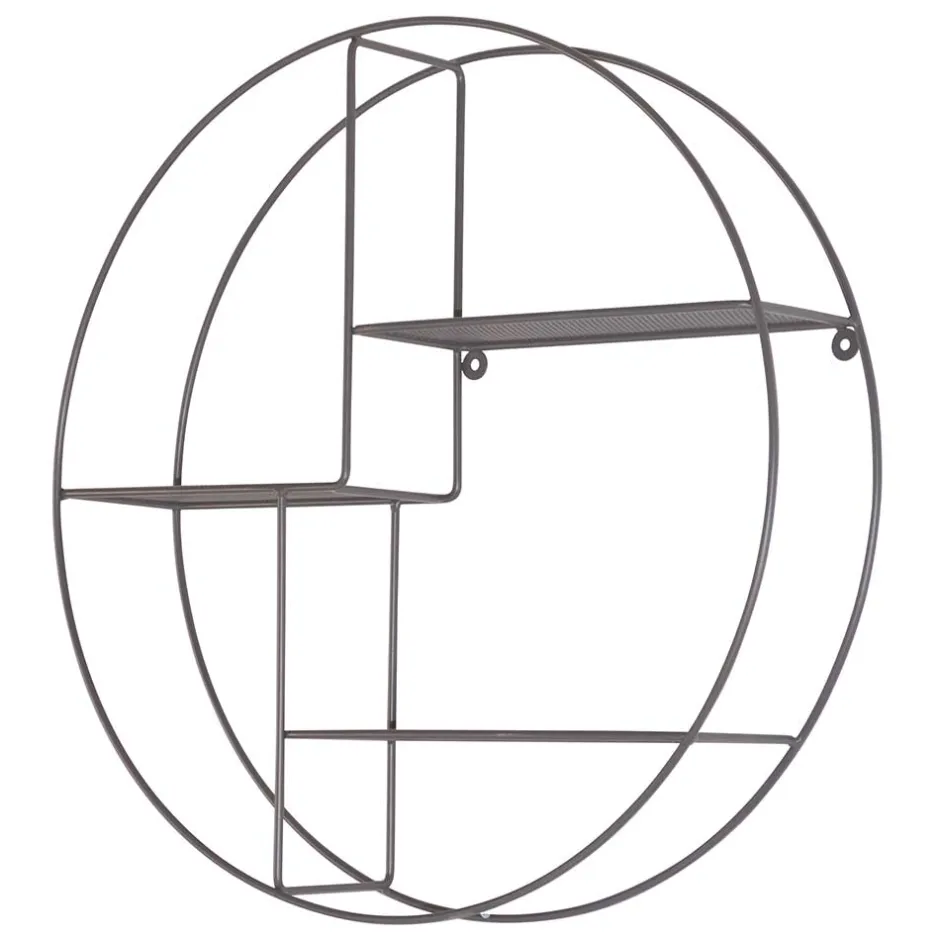 Hängeregale|Wandregale*Pharao24 Metallregal Grau Join