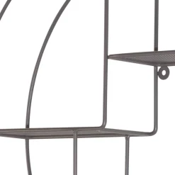 Hängeregale|Wandregale*Pharao24 Metallregal Grau Join