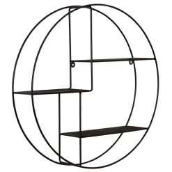 Hängeregale|Wandregale*Pharao24 Metallregal rund Lydia