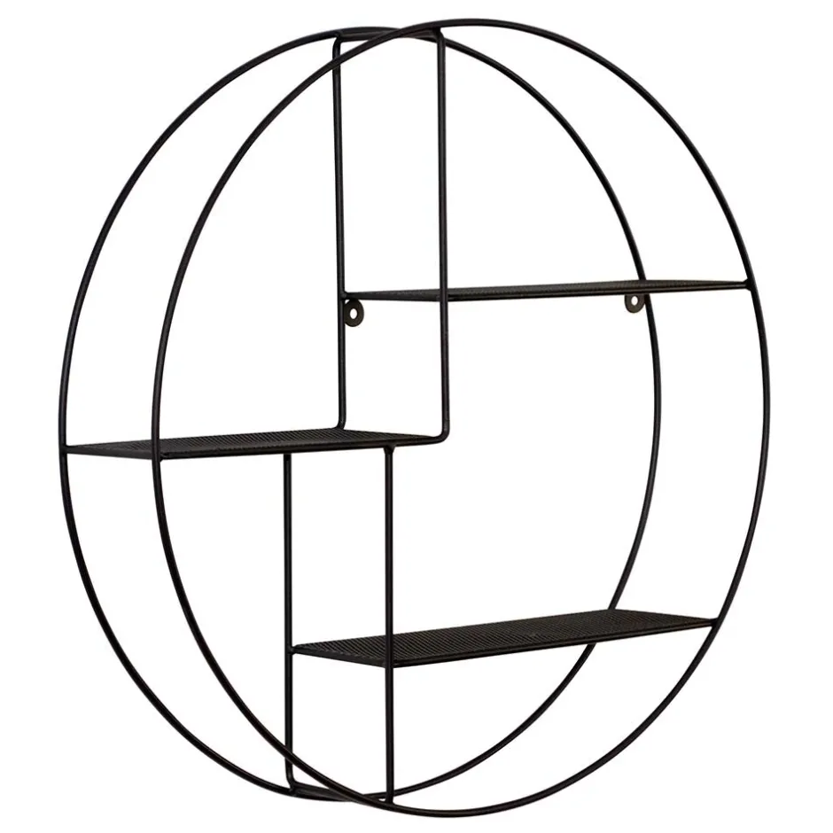 Hängeregale|Wandregale*Pharao24 Metallregal rund Lydia