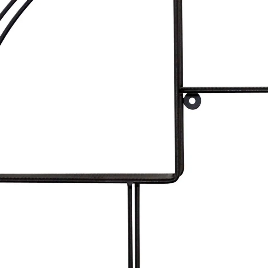 Hängeregale|Wandregale*Pharao24 Metallregal rund Lydia