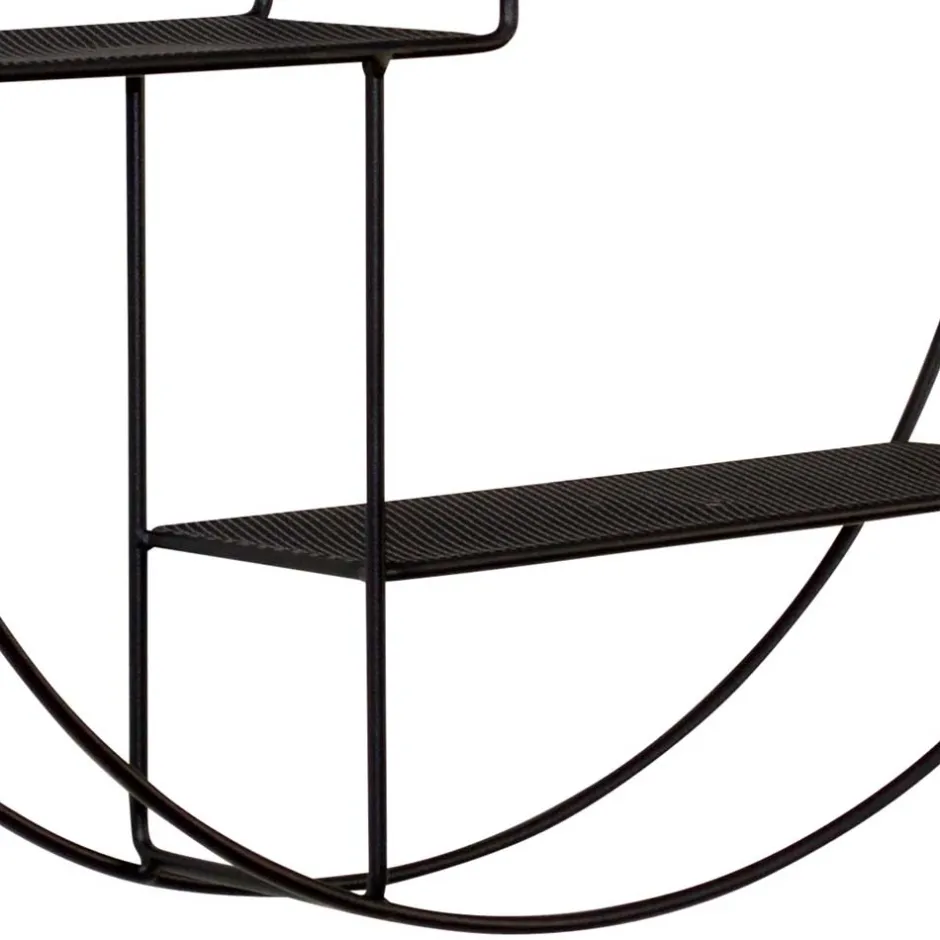 Hängeregale|Wandregale*Pharao24 Metallregal rund Lydia