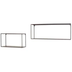 Pharao24 Metallregale Grau Fandango> Hängeregale|Wandregale