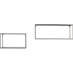 Pharao24 Metallregale Grau Fandango> Hängeregale|Wandregale