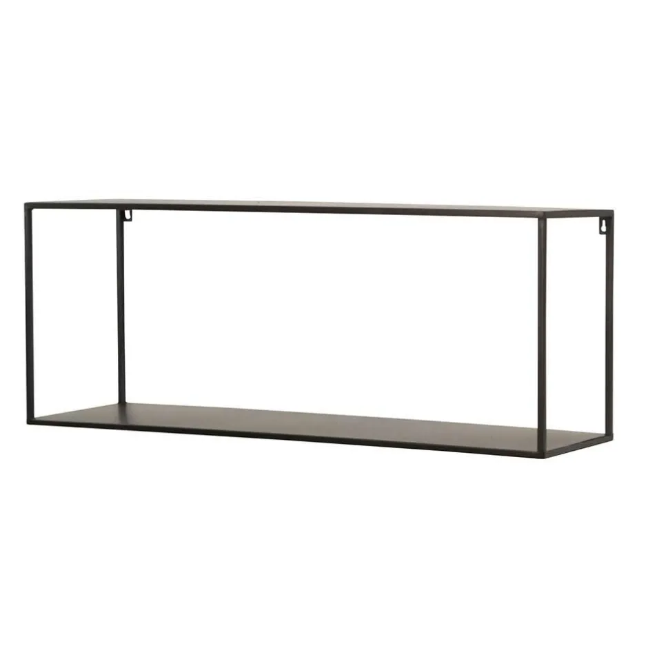 Hängeregale|Wandregale*Pharao24 Metallregale schwarz Neclas