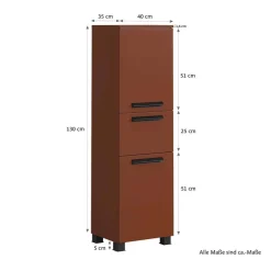 Bad Hochschränke*Pharao24 Midibadschrank Addara