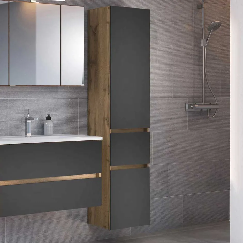 Pharao24 Midibadschrank Jalexda> Badezimmerschränke|Bad Hochschränke